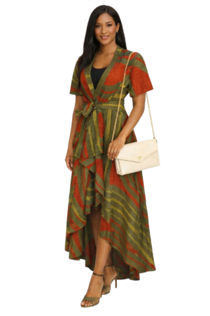 Maxi Wrap Dress