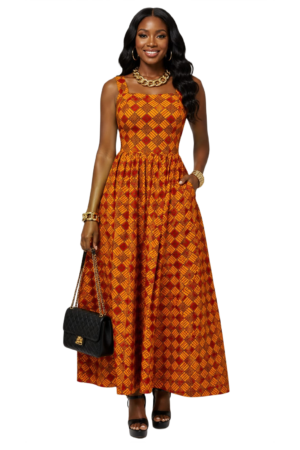 Golden Kente Glow